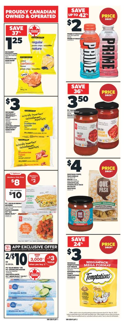 Valu-mart Flyer April 24 to 30
