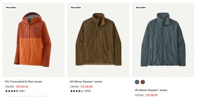 Patagonia Canada Web Specials: Save on Styles From Fall ’24 or Earlier Patagonia Canada Web Specials: Save on Styles From Fall ’24 or Earlier