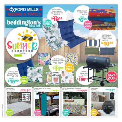 Beddington's Flyer April 23 to May 20 Beddington's Flyer April 23 to May 20