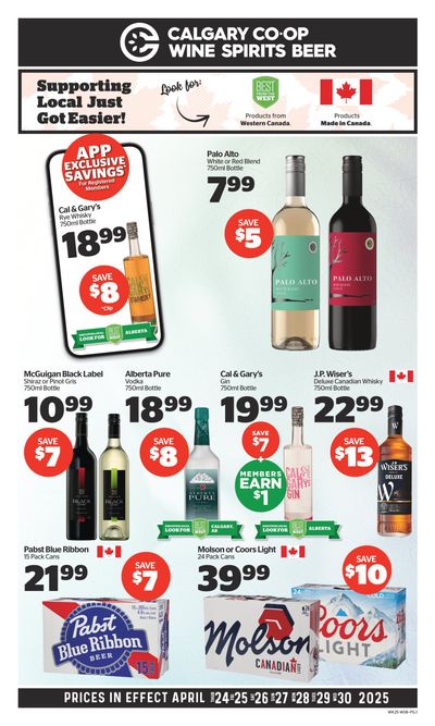 Calgary Co-op SWCB Flyer April 24 to 30