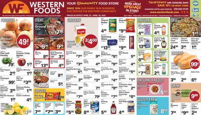 Western Foods Flyer April 23 to 29 Western Foods Flyer April 23 to 29