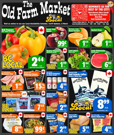 The Old Farm Market (Victoria) Flyer April 24 to 30