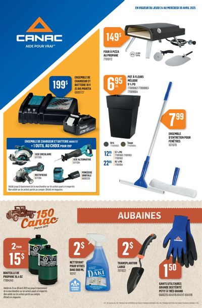 Canac Flyer April 24 to 30