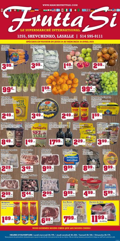 Frutta Si Flyer April 24 to 30