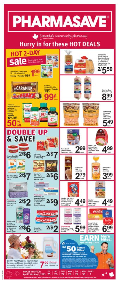 Pharmasave (Atlantic) Flyer April 25 to May 1