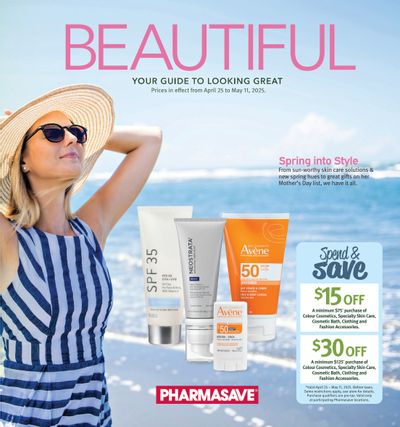 Pharmasave (ON & West) Beautiful Flyer April 25 to May 11