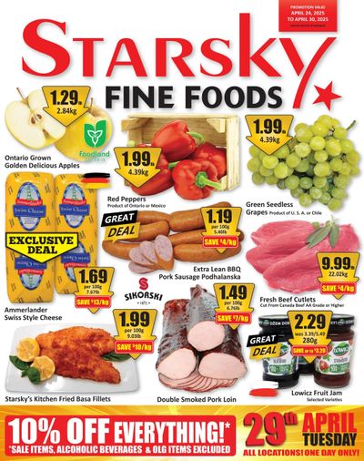 Starsky Foods Flyer April 24 to 30