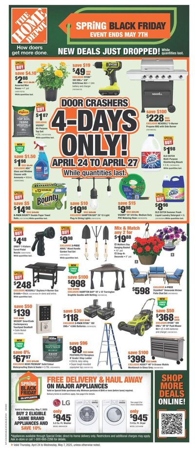 Home Depot (BC) Flyer April 24 to May 7 Home Depot (BC) Flyer April 24 to May 7