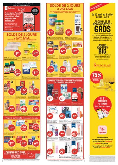 Pharmaprix Flyer April 26 to May 1