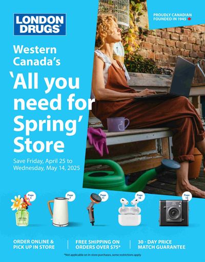 London Drugs Spring Specialty Flyer April 25 to May 26