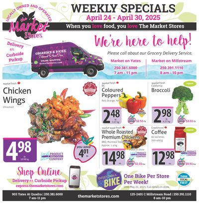 The Market Stores Flyer April 24 to 30 The Market Stores Flyer April 24 to 30