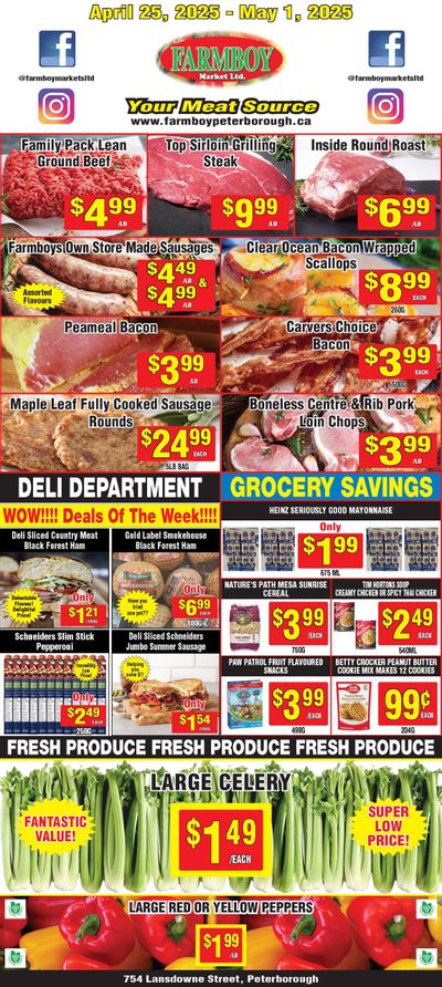 Farmboy Peterborough Flyer April 25 to May 1