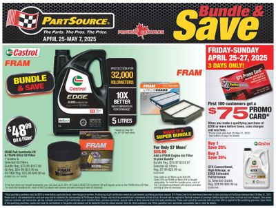 PartSource Flyer April 25 to May 7 PartSource Flyer April 25 to May 7