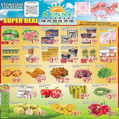 Sunny Foodmart (Etobicoke) Flyer April 25 to May 1
