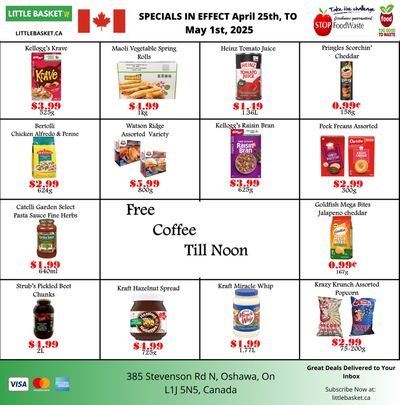 Little Basket Flyer April 25 to May 1