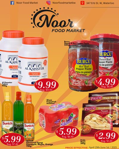 Noor Food Market Flyer April 25 to May 1
