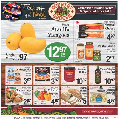 Country Grocer Flyer April 25 to May 1 Country Grocer Flyer April 25 to May 1