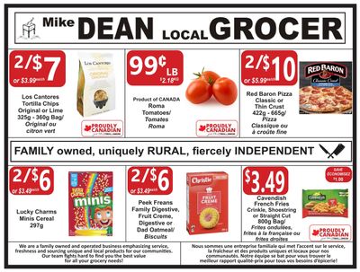 Mike Dean Local Grocer Flyer April 25 to May 1 Mike Dean Local Grocer Flyer April 25 to May 1