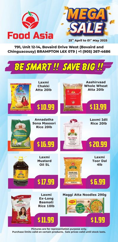 FoodAsia Flyer April 25 to May 1
