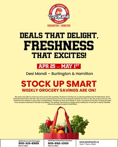DesiMandi Flyer April 25 to May 1