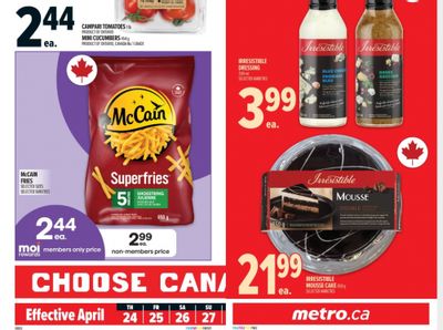 Metro Ontario: McCain Superfries $1.44 With Printable Coupon + Flyer Deals Metro Ontario: McCain Superfries $1.44 With Printable Coupon + Flyer Deals