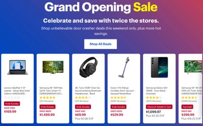 Best Buy Canada: Grand Opening Sale + Door Crashers Best Buy Canada: Grand Opening Sale + Door Crashers