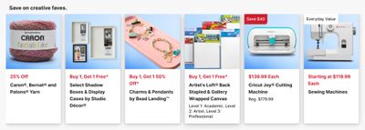 Michaels Canada: 40% off One Regular Priced Item with Coupon + Mother’s Day Sale + More Michaels Canada: 40% off One Regular Priced Item with Coupon + Mother’s Day Sale + More