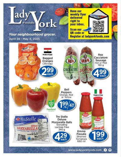 Lady York Foods Flyer April 28 to May 4