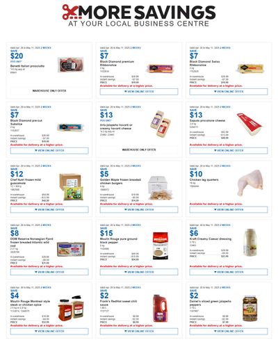 Costco Business Centre Instant Savings Flyer April 28 to May 4