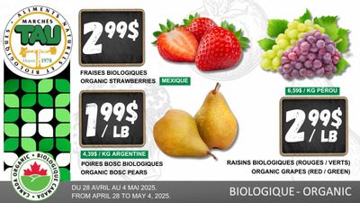 Marches Tau Produce Flyer April 28 to May 4