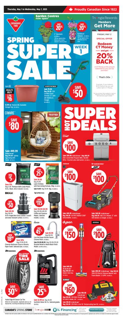 Canadian Tire (Atlantic) Flyer May 1 to 7
