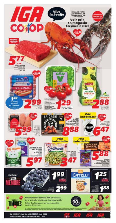 IGA (NB) Flyer May 1 to 7