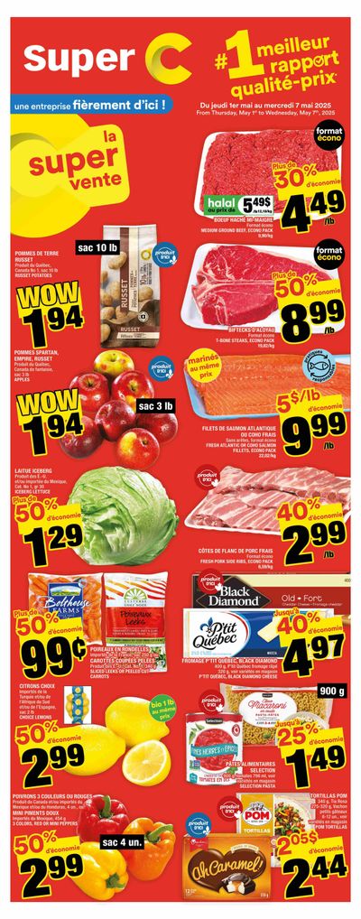 Super C Flyer May 1 to 7 Super C Flyer May 1 to 7