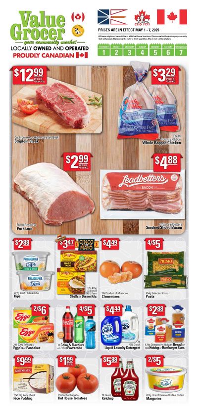 Value Grocer Flyer May 1 to 7
