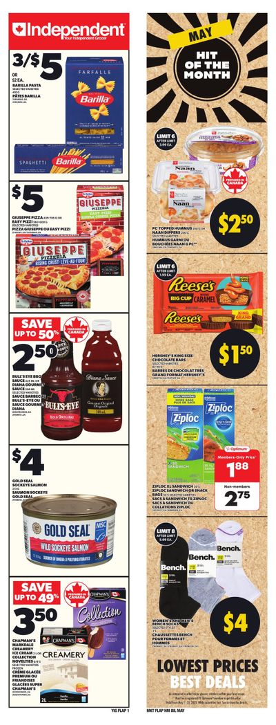 Independent Grocer (ON) Flyer May 1 to 7 Independent Grocer (ON) Flyer May 1 to 7