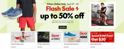Sport Chek Canada: Flash Sale up to 50% off + Spend and Get Event Sport Chek Canada: Flash Sale up to 50% off + Spend and Get Event