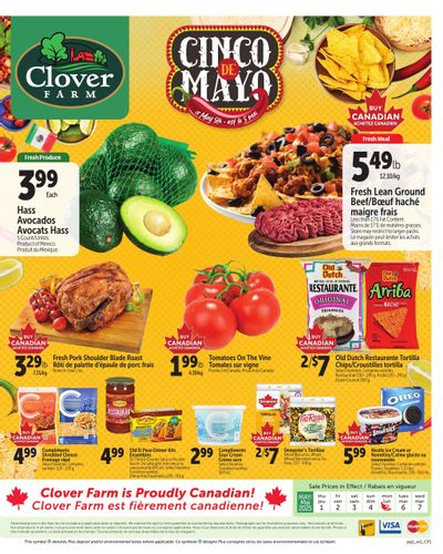 Clover Farm (Atlantic) Flyer May 1 to 7
