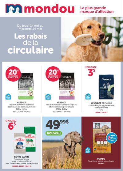 Mondou Flyer May 1 to 14 Mondou Flyer May 1 to 14