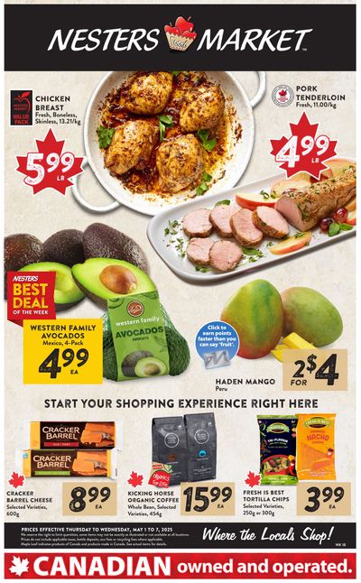 Nesters Market Flyer May 1 to 7