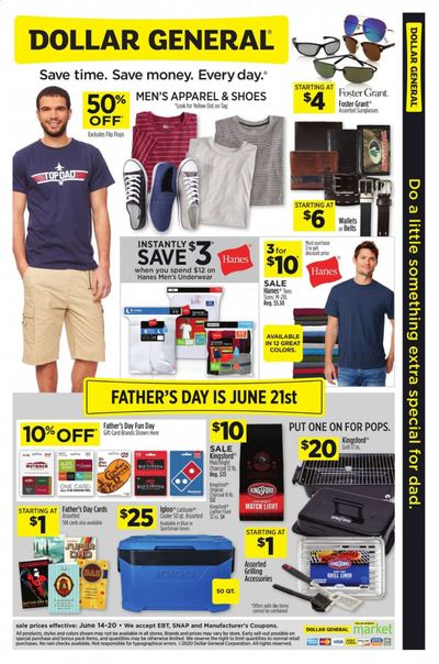 Dollar General Weekly Ad & Flyer June 14 to 20