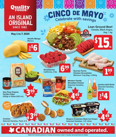 Quality Foods Flyer May 1 to 7