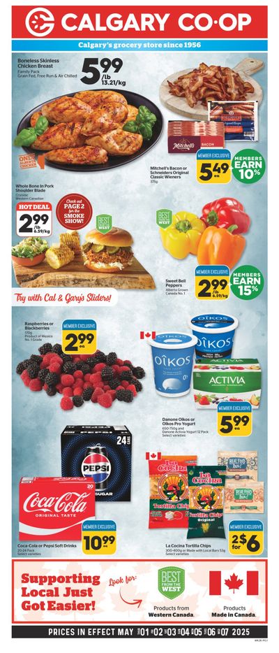 Calgary Co-op Flyer May 1 to 7