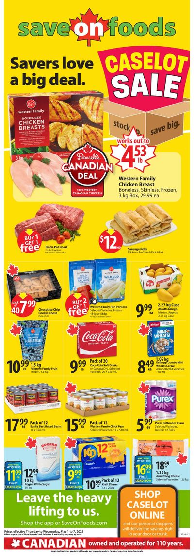 Save On Foods (SK) Flyer May 1 to 7 Save On Foods (SK) Flyer May 1 to 7