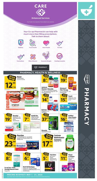Co-op (West) Pharmacy Flyer May 1 to 21