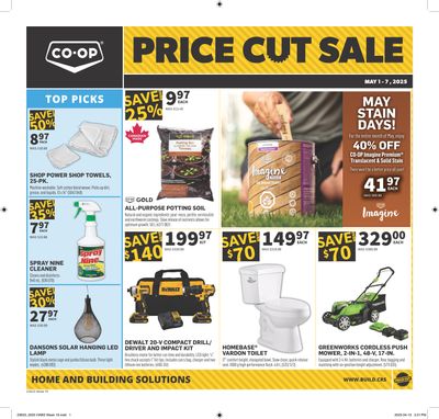 Co-op (West) Home Centre Flyer May 1 to 7 Co-op (West) Home Centre Flyer May 1 to 7