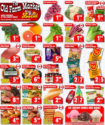 The Old Farm Market (Courtenay) Flyer May 1 to 7