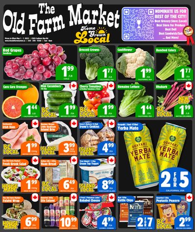 The Old Farm Market (Victoria) Flyer May 1 to 7