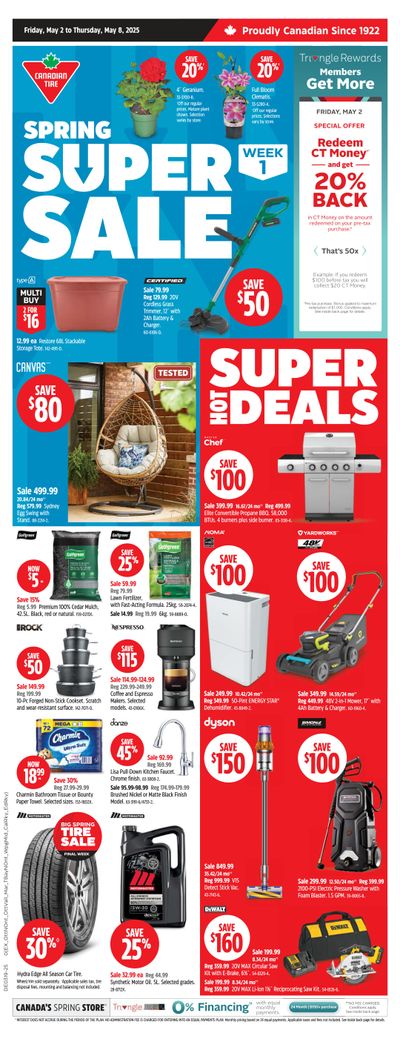 Canadian Tire (West) Flyer May 2 to 8 Canadian Tire (West) Flyer May 2 to 8