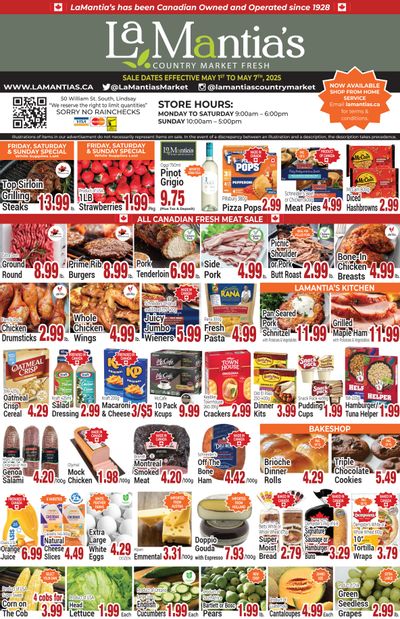 LaMantia's Flyer May 1 to 7