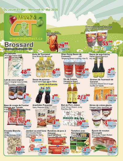Marche C&T (Brossard) Flyer May 1 to 7
